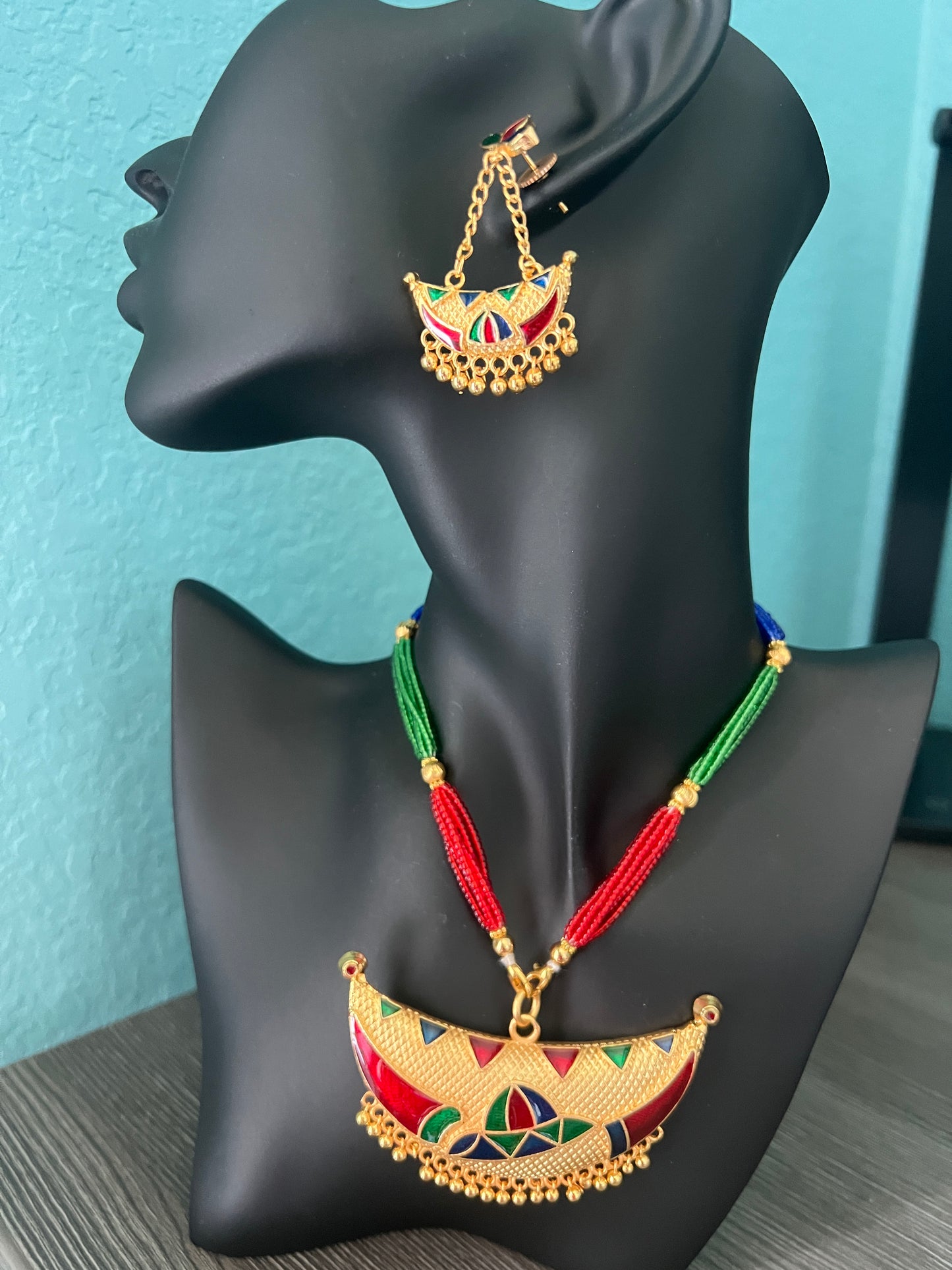 Assamese Jewelery (Joonbiri with Pepa & Jaapi) Set