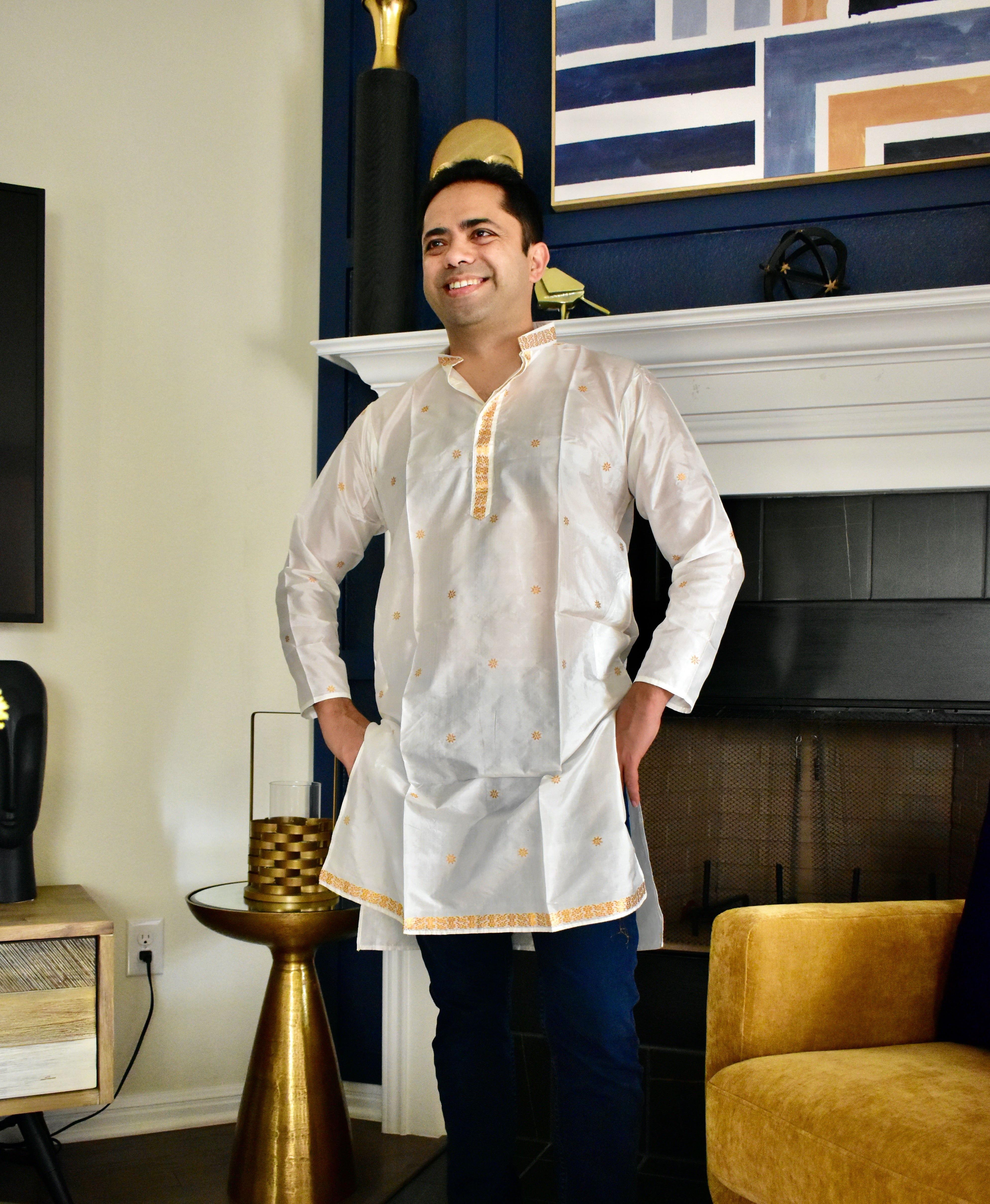 Assamese kurta for man best sale